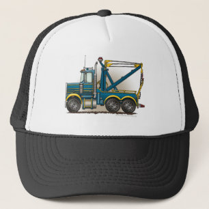 Blue Tow Truck Wrecker Hats