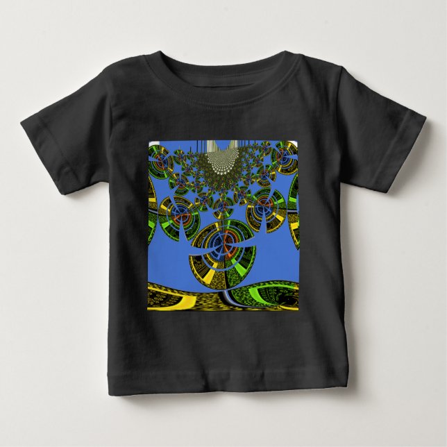 Blue tradition baby T-Shirt (Front)
