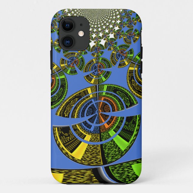 Blue tradition Case-Mate iPhone case (Back)
