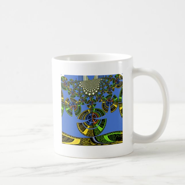 Blue tradition coffee mug (Right)