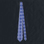 Blue traditional Baltic Latvian Pattern Tie<br><div class="desc">Blue traditional Baltic Latvian Pattern</div>