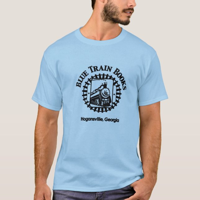 Blue Train Books logo full front T-Shirt (Front)