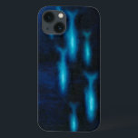 Blue Translucent Fish Silhouettes iPhone 13 Case<br><div class="desc">This vibrant fine art print of a group of blue translutent fish swimming will be a great addition to any Zazzle product and will bring a great pop of color. Get it today!</div>