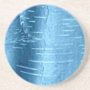 Blue Tree Bark Coaster