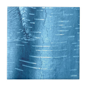 Blue Tree Bark Tile