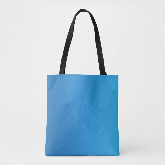 Blue Trend gradient Tote Bag (Front)