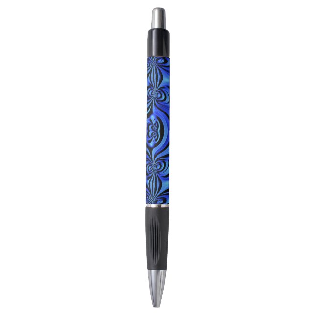 Blue trendy cool art (Front Vertical)