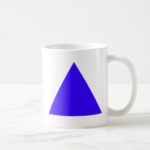 Blue Triangle Trans The MUSEUM Zazzle Gifts Coffee Mug