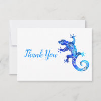 Blue Tribal Gecko