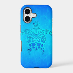 Blue Tribal Turtle