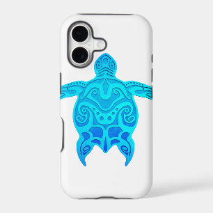 Blue Tribal Turtle