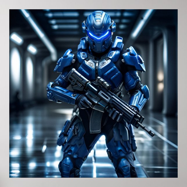 Blue Trooper Poster (Front)