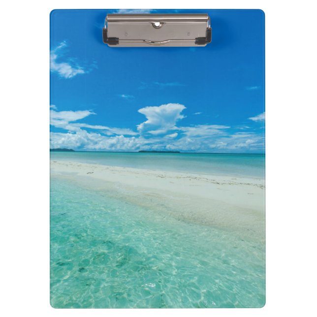 Blue tropical seascape, Palau Clipboard (Front)