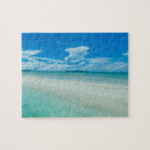 Blue tropical seascape, Palau Jigsaw Puzzle