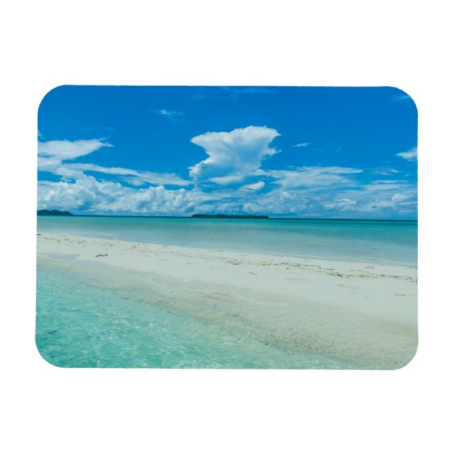 Blue tropical seascape, Palau Magnet (Horizontal)