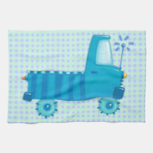 Blue Truck Tea Towel
