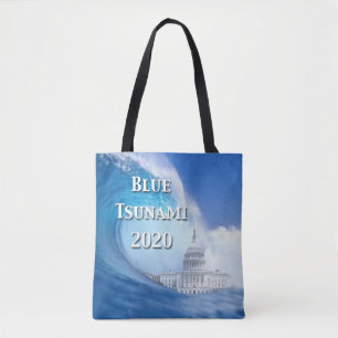 Blue Tsunami Election 2020 Tote Bag
