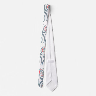 Blue tulip tie