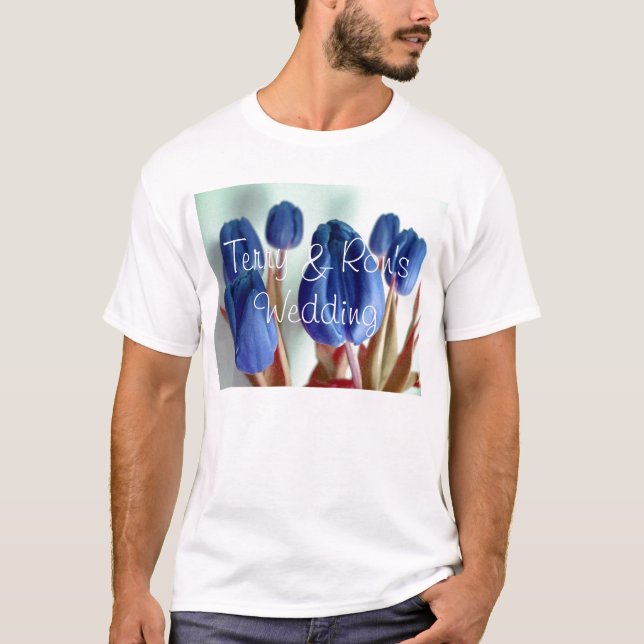 Blue Tulips T-Shirt (Front)