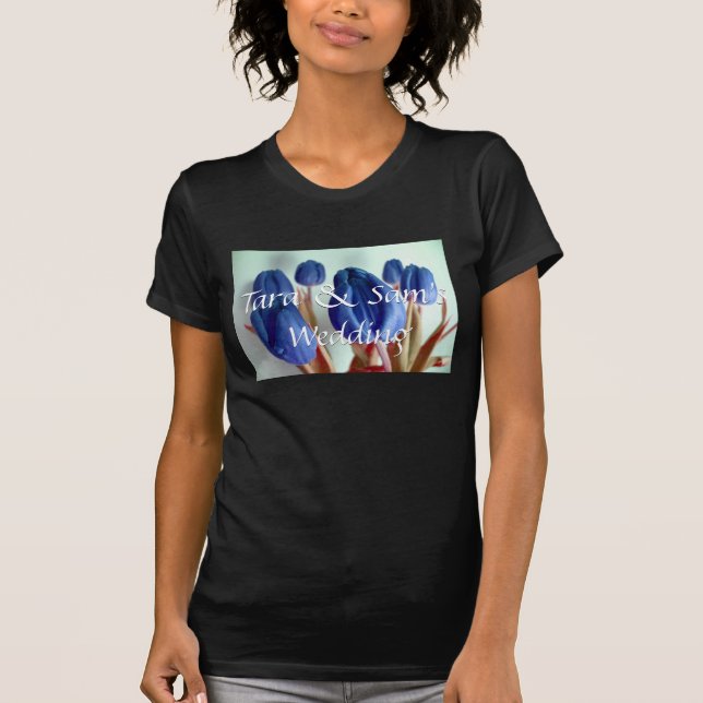 Blue Tulips T-Shirt (Front)