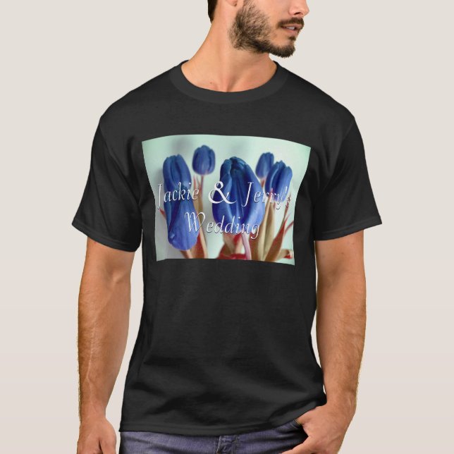 Blue Tulips T-Shirt (Front)