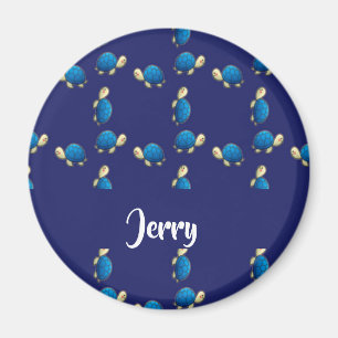 blue turtles magnet