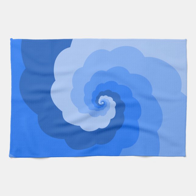 Blue Twister Ombre Towel (Horizontal)