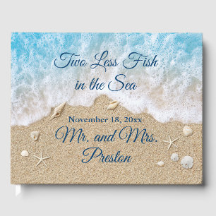 Blue Two Less Fish in the Sea Guest Book
