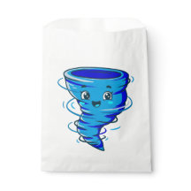 Blue Two-Nado favour bag