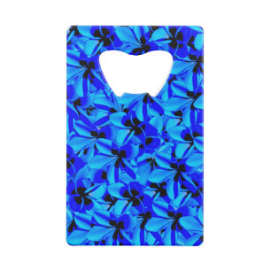 Blue Two Toned Frangipanis,
