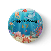Blue Under the Sea birthday