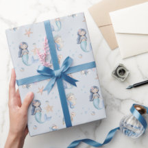 Blue Under the Sea Mermaid Birthday