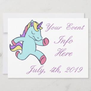 Blue Unicorn Running Thunder_Cove