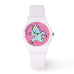 Blue Unicorn Running Thunder_Cove Watch