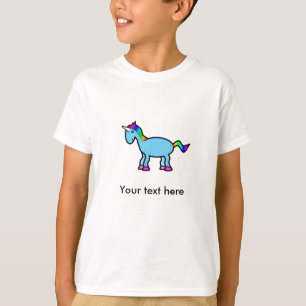 Blue unicorn T-Shirt