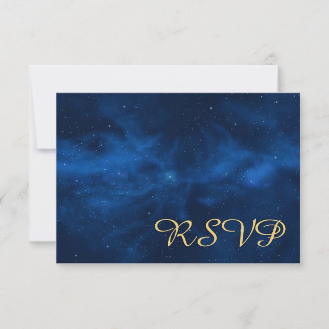 Blue Universe RSVP Card (Front)