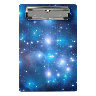 Blue Universe Stars + your ideas Mini Clipboard