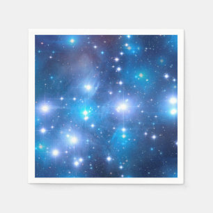 Blue Universe Stars + your ideas Napkin
