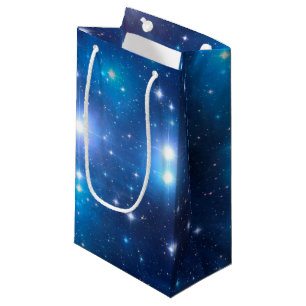 Blue Universe Stars + your ideas Small Gift Bag