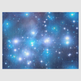 Blue Universe Stars + your ideas Tissue Paper