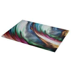 Blue Valley Whirlwind Rainbow Cutting Board