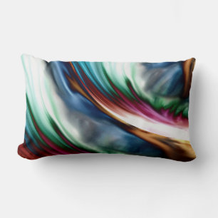 Blue Valley Whirlwind Rainbow Lumbar Cushion
