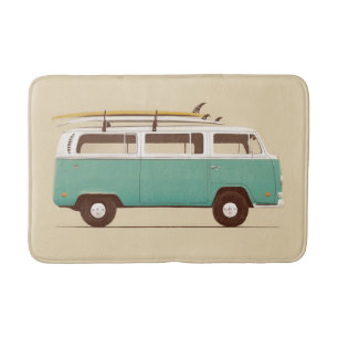 Blue Van Florent Bodart Bath Mat