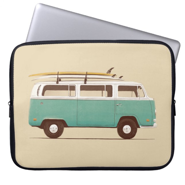 Blue Van | Florent Bodart Laptop Sleeve (Front)