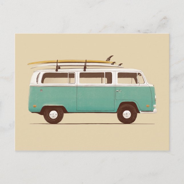 Blue Van | Florent Bodart Postcard (Front)
