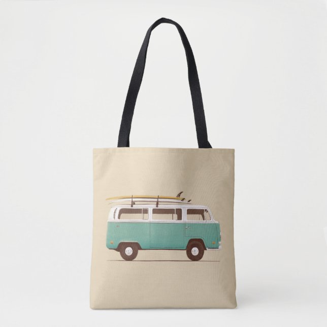 Blue Van | Florent Bodart Tote Bag (Front)