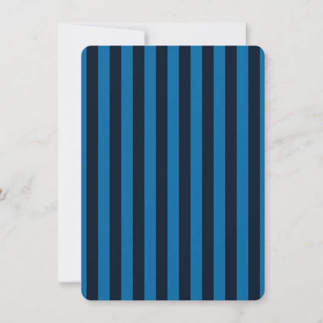 Blue Vertical Stripes Background Customise This! (Front)