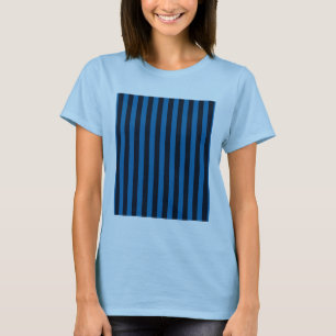 Blue Vertical Stripes Background Customise This! T-Shirt