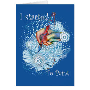 Blue Vibration Abstract