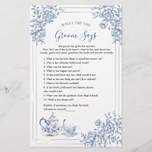Blue Victorian Garden Bridal Tea What Groom Says